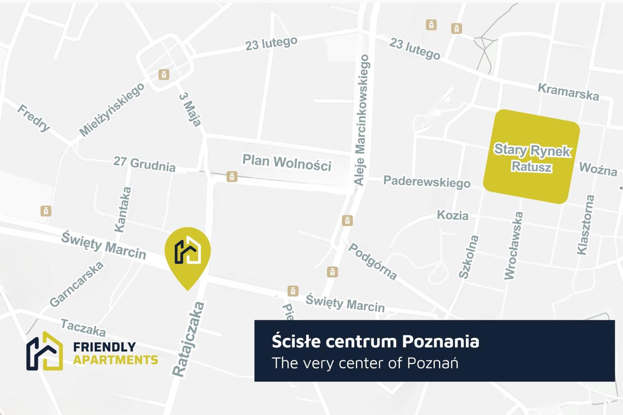Serenity Aparthotels - Old Town Poznan By Friendly Apartments Eksteriør billede